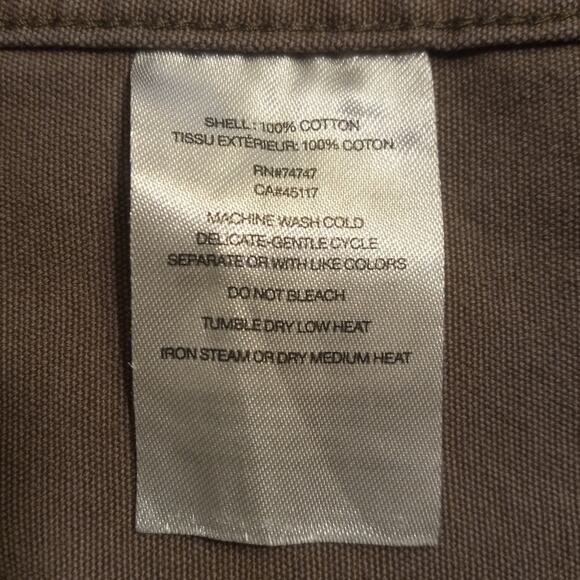 Red Head Mens M Brown Canvas Outdoor Workwear Shirt Jacket Utility Pockets - Picture 5 of 8